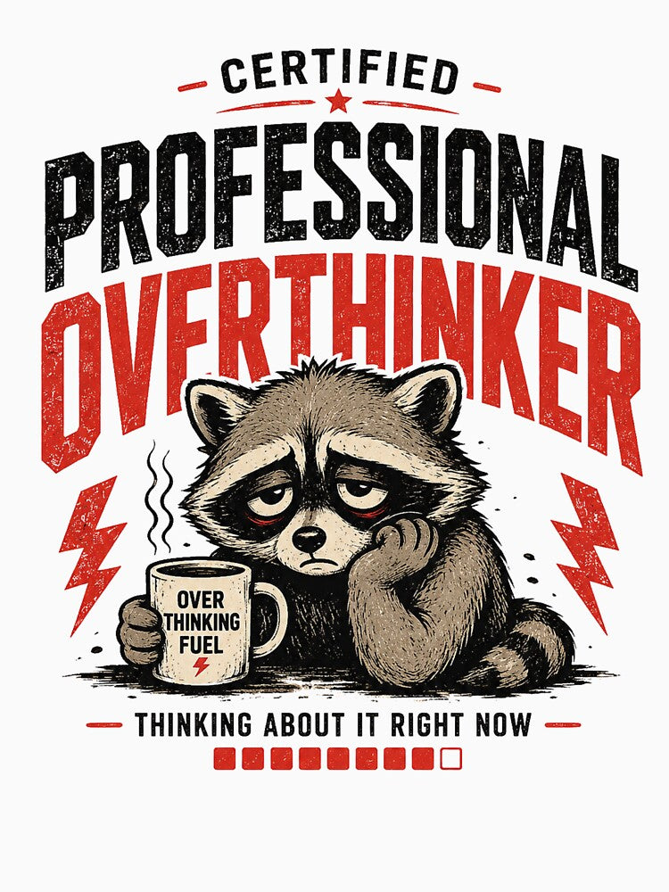 Professional Overthinker by LOW BATTERY.CLUB