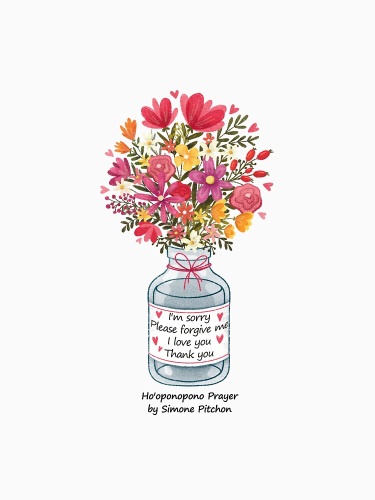 Ho'oponopono Flower Jar by Simone Pitchon