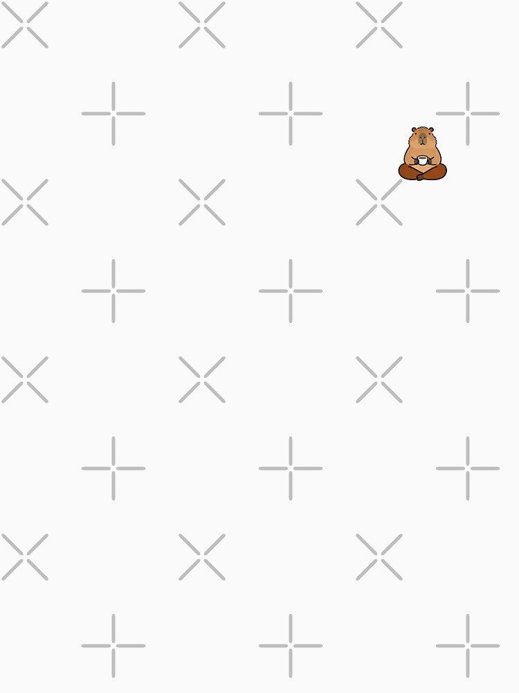 Capybara Chill: Ok I Pull Up and Coffee by EvaristaBeauty