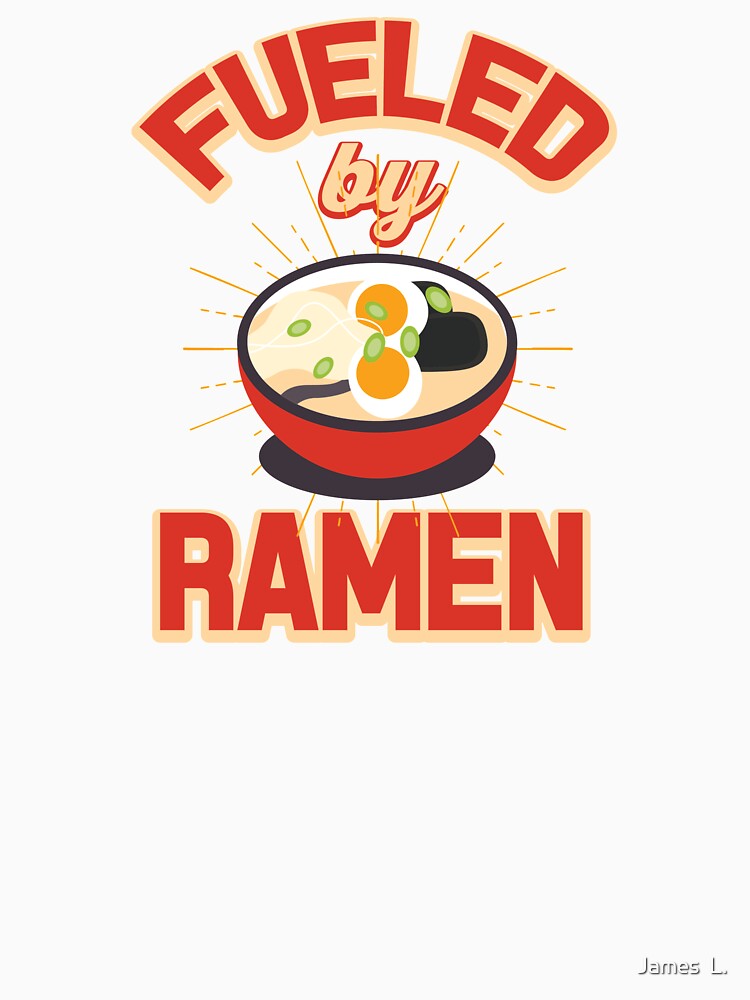 Ramen Noodles Asian Foodie Lover Miso Cute Gift by James  L.