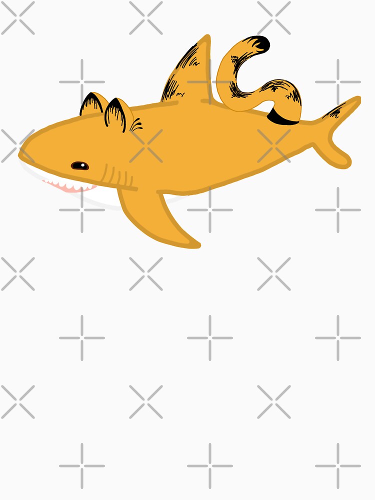 IKEA Shark (blåhaj) as Garfield by sonofthesea-x
