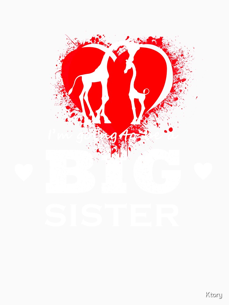 I'm going to be a Big Sister Shirt by Ktory