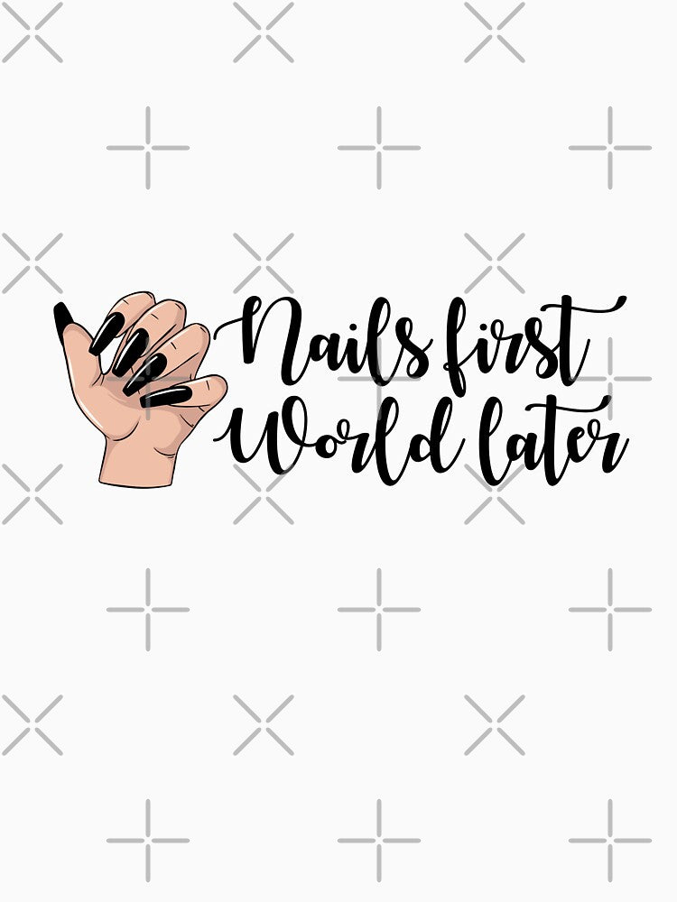 Nails First World Later by RosalinesEyes