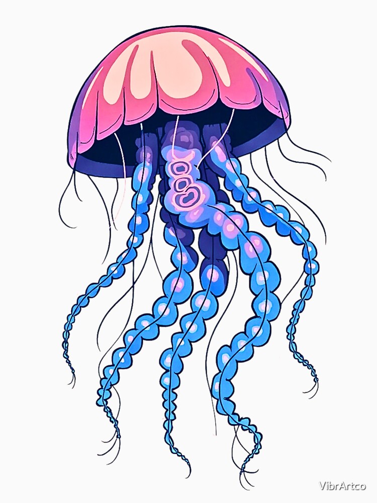 Mystic Jellyfish Glow by VibrArtco