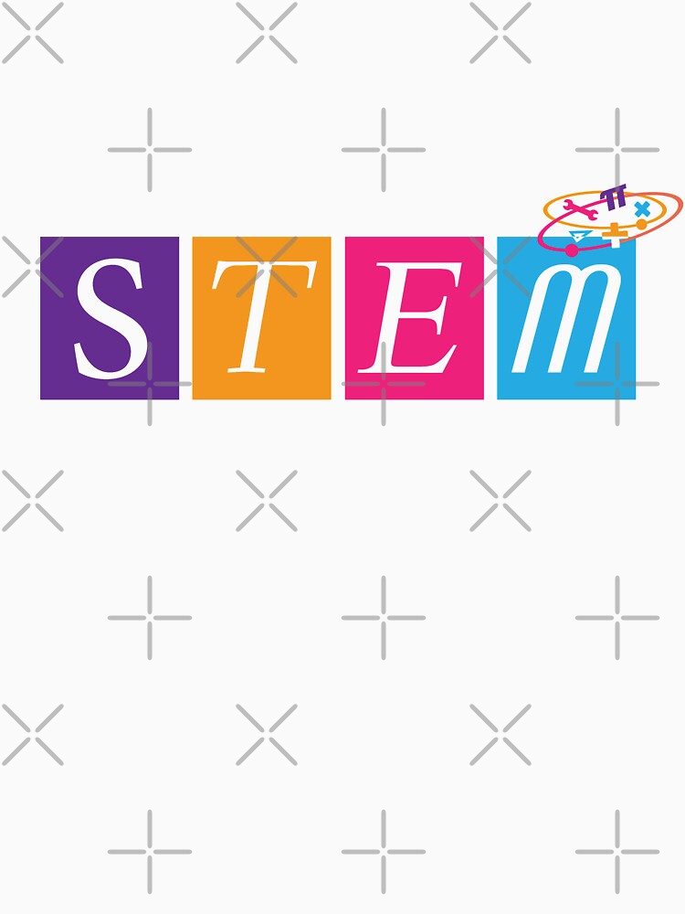 STEM T-Shirt: Science Technology Engineering Math by Mo5tar