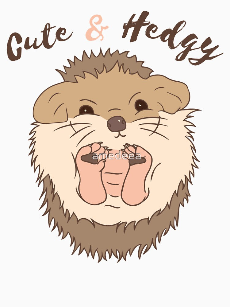 Cute & Hedgy by Amedeea Art