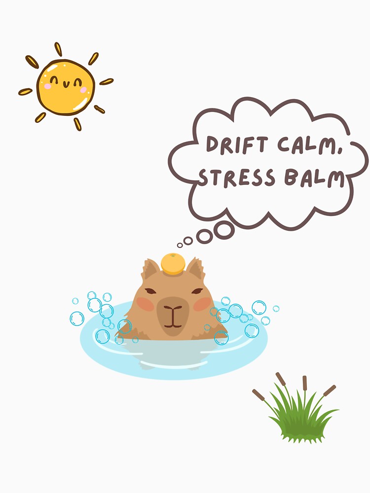 Drift Calm Capybara – Relaxing Water Vibes by Kovrika