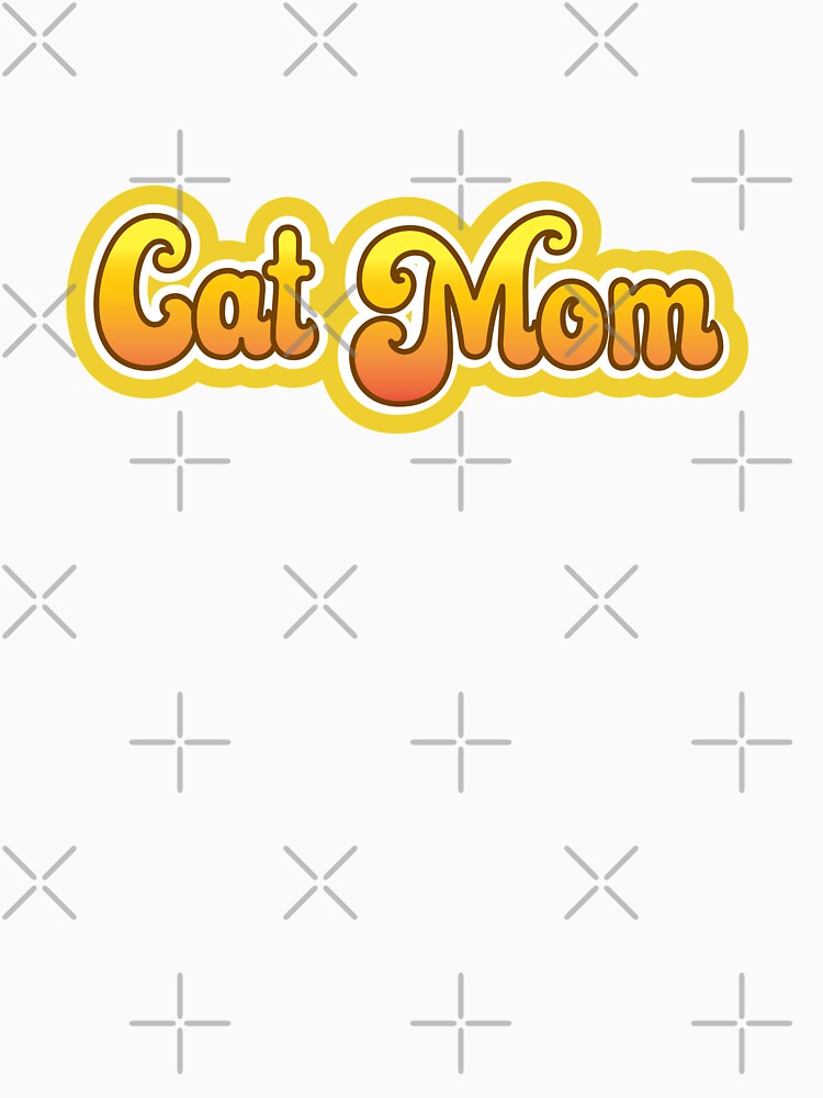 Cat Mom (Hippy Yellow) by jitterfly