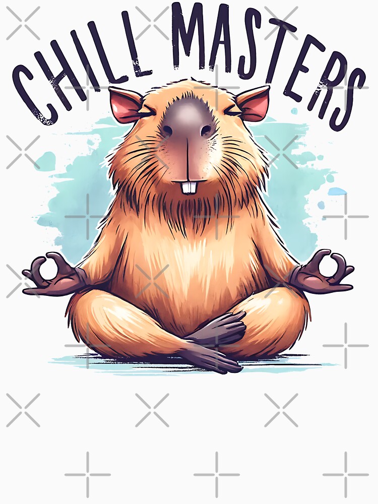 Chill Masters - Capybara Zen by Frollein S Berlin