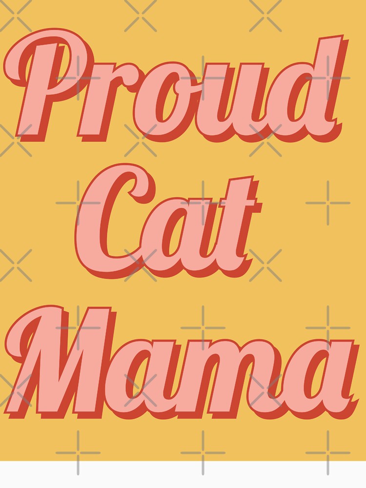 Proud cat mama by Inadesignstore