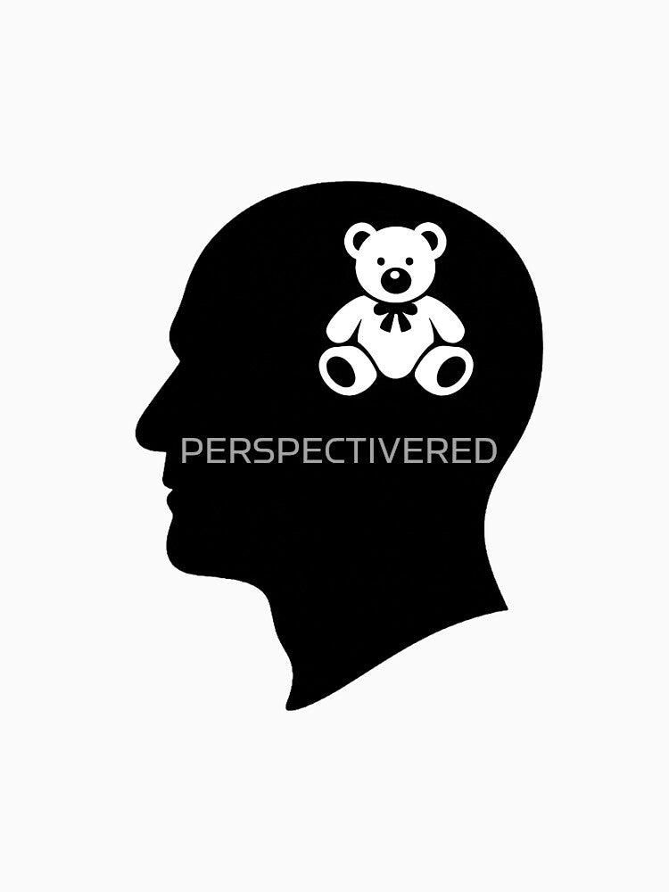 The Inner Comfort - Psychological Regression & Emotional Safety Silhouette by PERSPECTIVERED