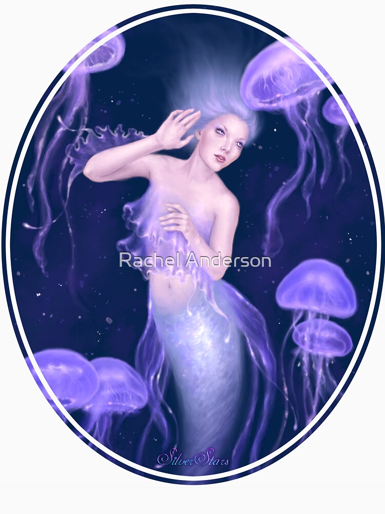 Bioluminescence Jellyfish Mermaid by silverstars