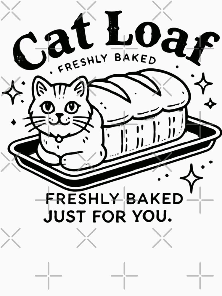 Cute Cat Cat loaf by Inadesignstore