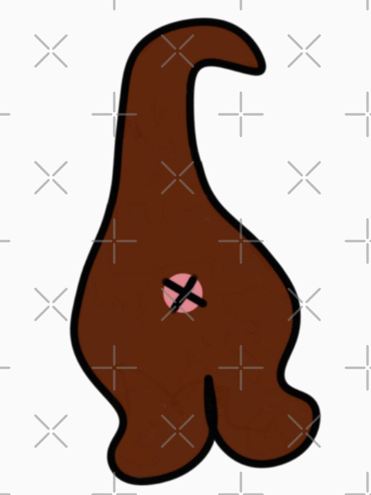 Cat Butt - Brown by Mekredez