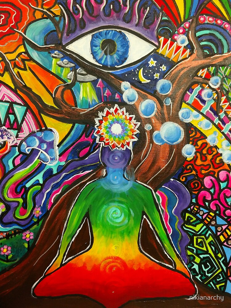 Balance Psychedelic Tree by nikianarchy