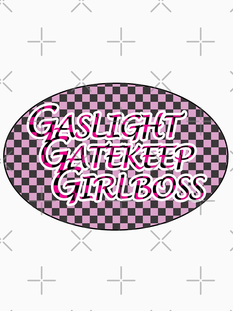 Gaslight Gatekeep Girlboss Plaid by JulesNeerg