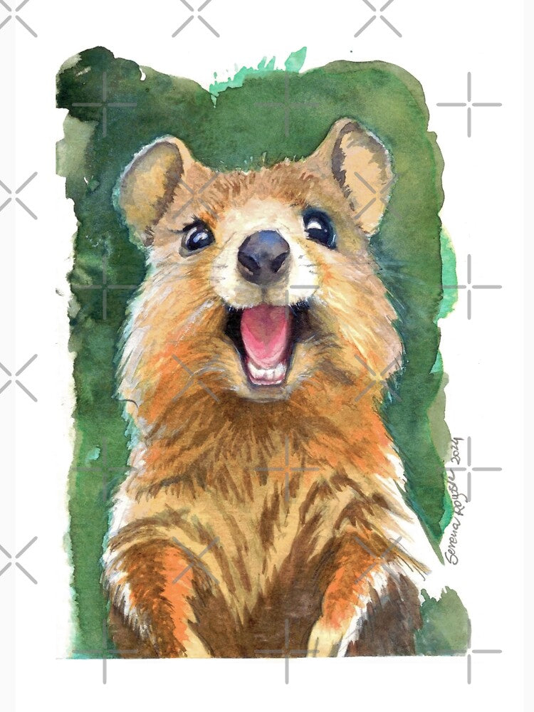 Quokka smile by SerenArtinOz
