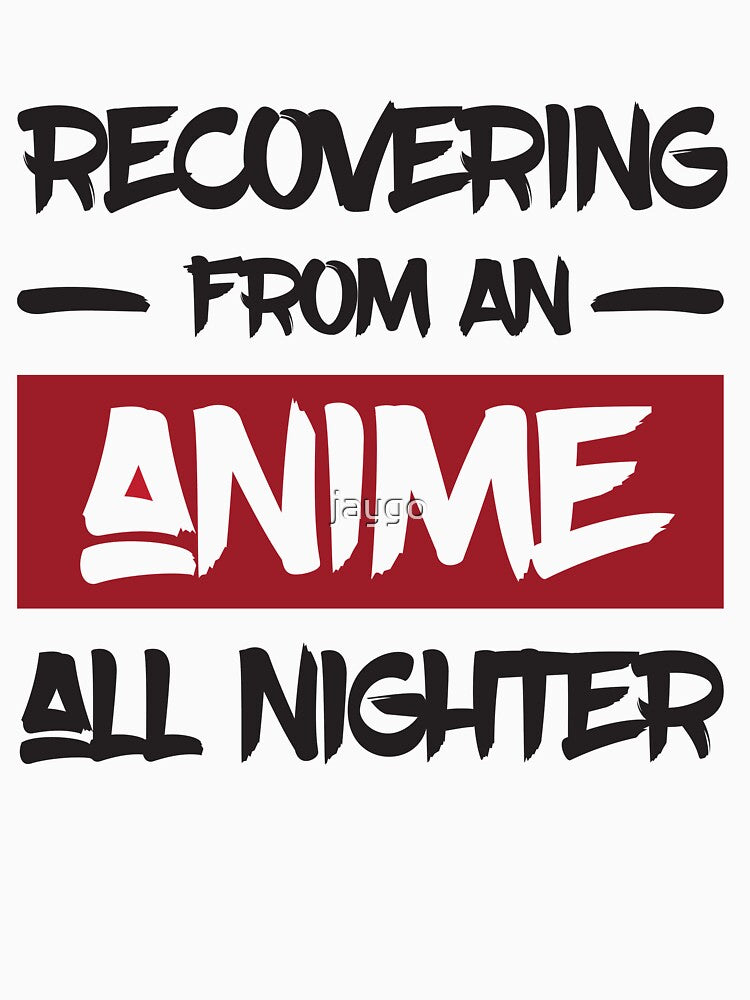 Anime All Nighter by jaygo