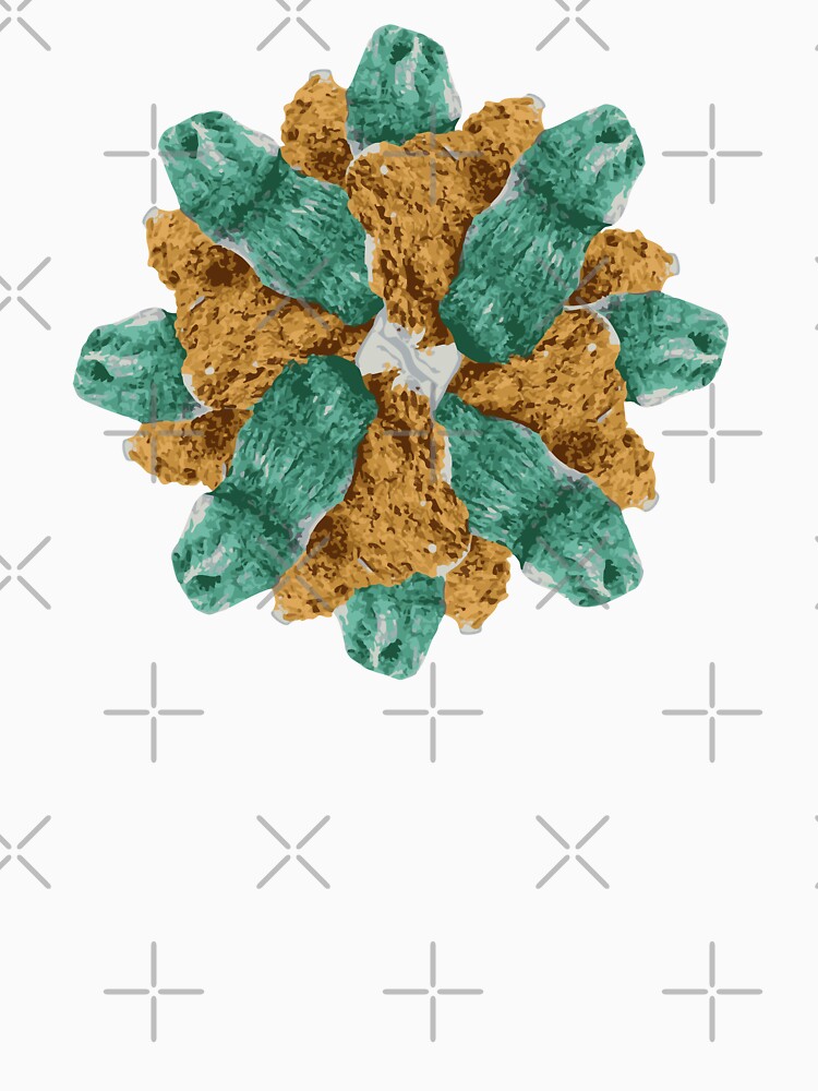 Malachite Crystal Geology Art by ArtDesignTp