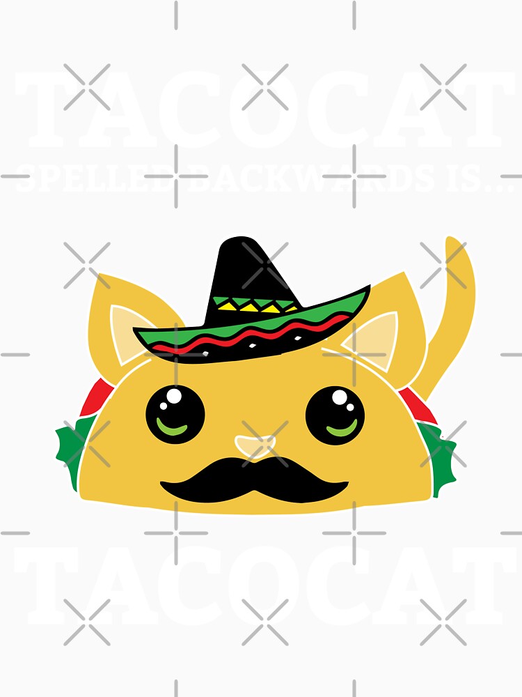 Tacocat Spelled Backward Is TACOCAT | Cute Taco Lover Shirt by Teemaniac
