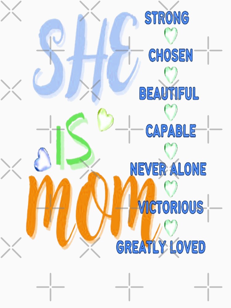 She is Mom 2, Bohemian Mothersday Stepmom Mothersday, Super Mom Super Wife Mothersday by Adri Barnard