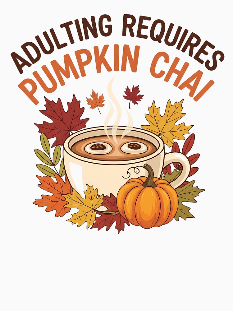Adulting requires Pumpkin Chai by musthavewords