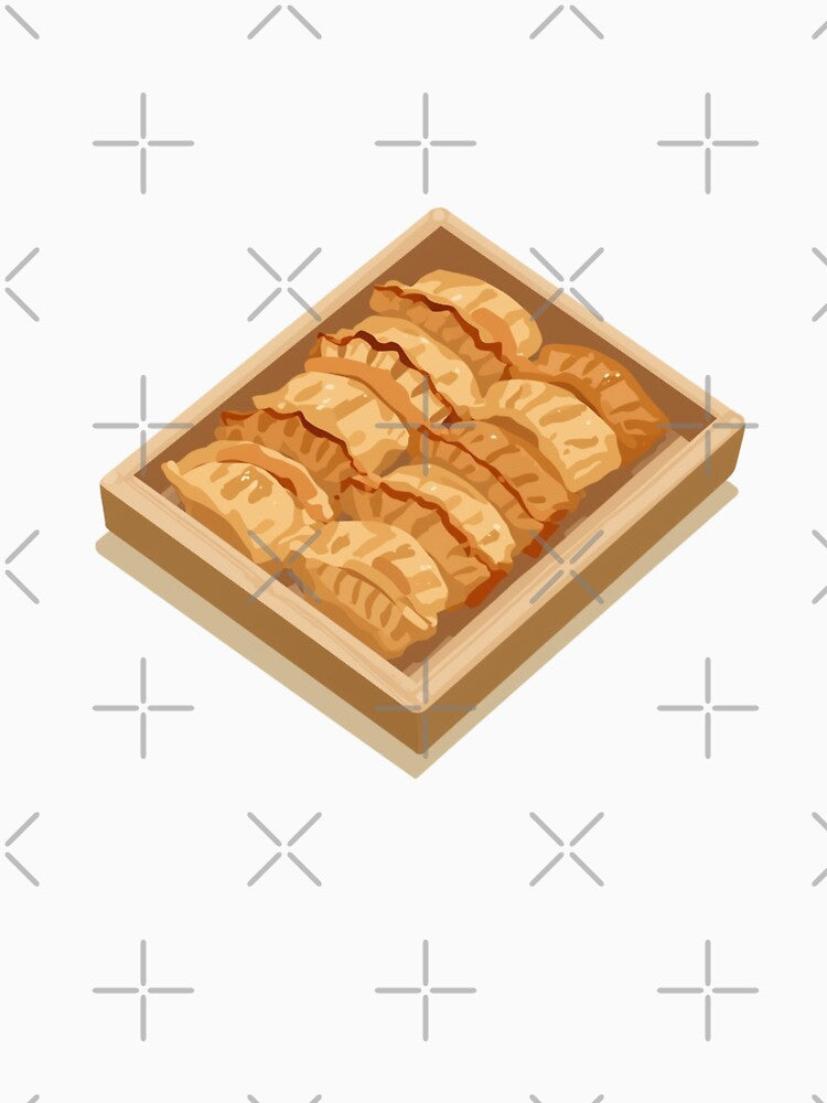 Cute Japanese Gyoza Box Illustration by loccotown168