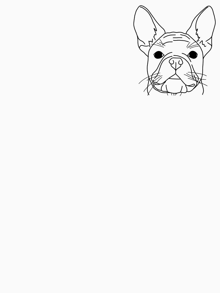 French Bulldog Line Art by ivebot