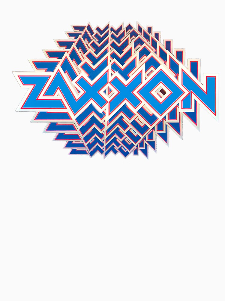 Zaxxon Game Logo by Retr0Tshirts