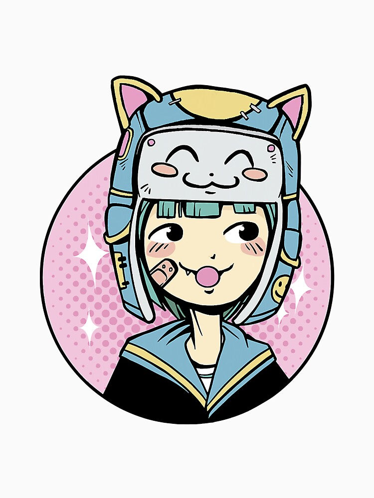 Anime Cute Cat Girl Japanese by gonzales6422