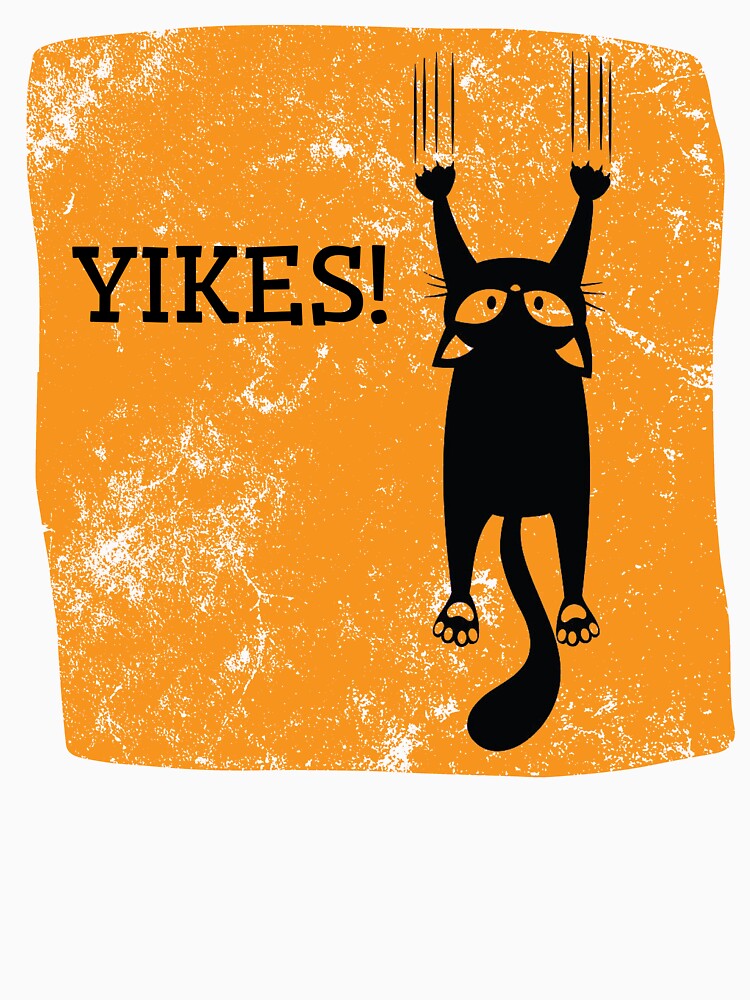 Funny Cartoon Cat Yikes by natalillu
