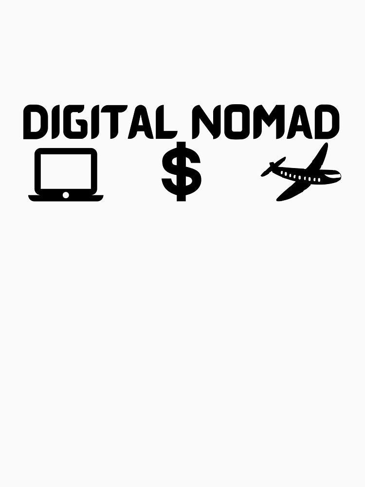 digital nomad shirt by MONDART