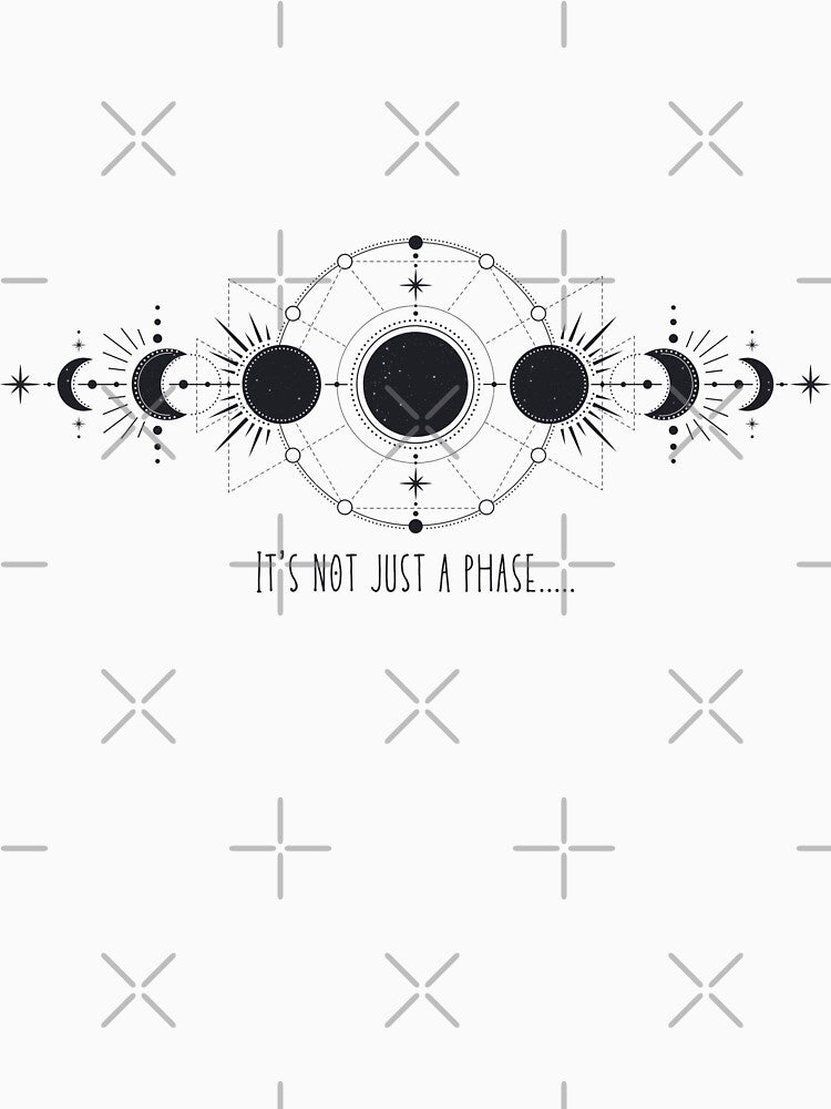 Its Not Just a Phase - Phases of the Moon by Sorolenti Art