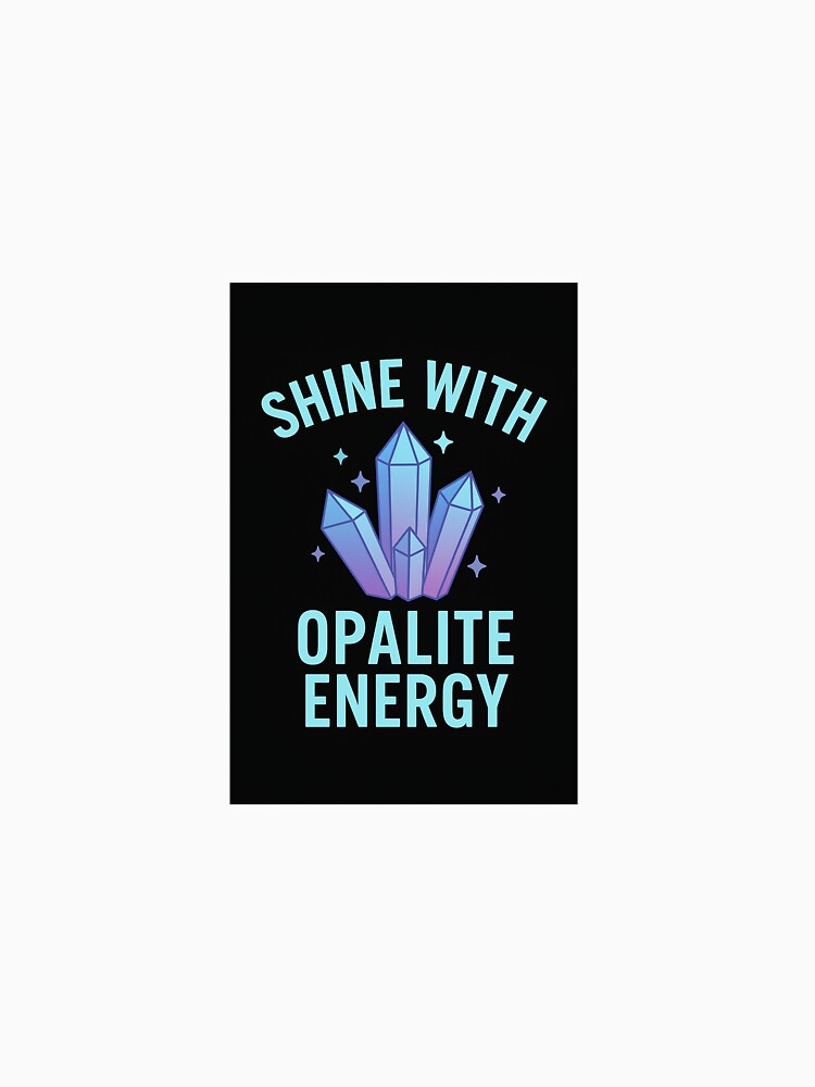 ✨ Opalite Energy Glow – Spiritual Crystal Power Design by LoaiArt