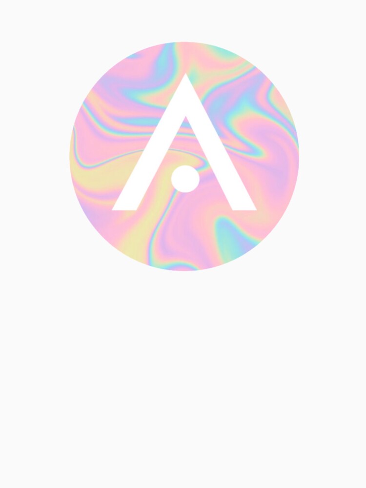 Pink Holographic Aveda Logo by Dalaura