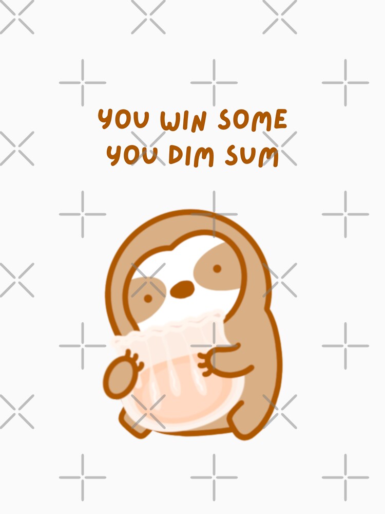 Dim Sum Shrimp Dumpling Sloth by theslothinme