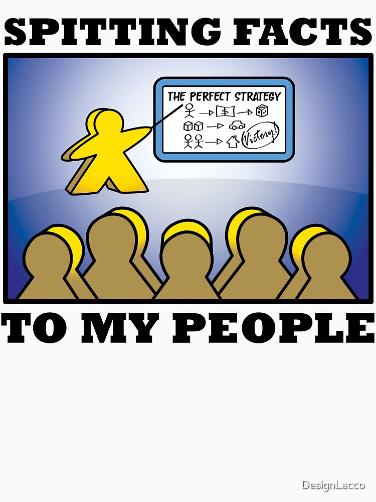 Strategy Board Game: Spitting Factss to My People by DesignLacco