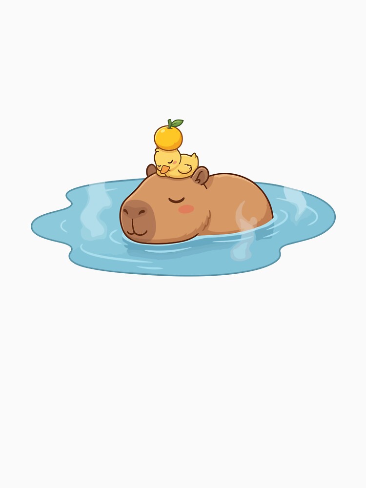 Unbothered Moisturized Happy Capybara Zen Spa by Petzzz