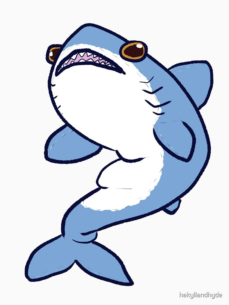 ikea shark by hekyllandhyde