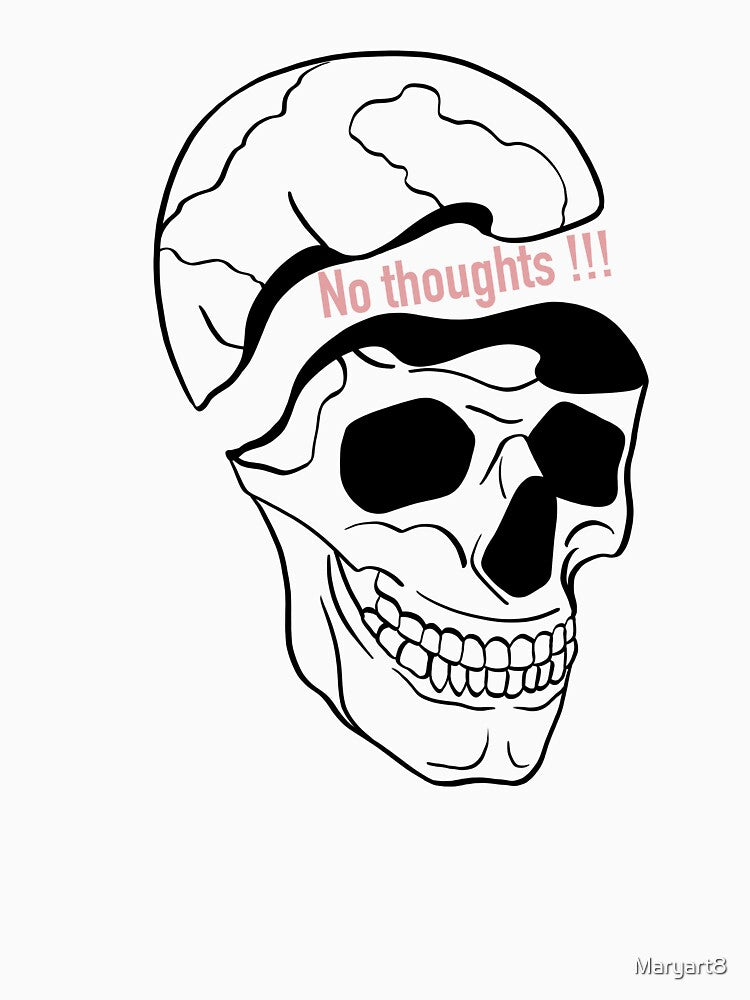 No thoughts by Maryart8