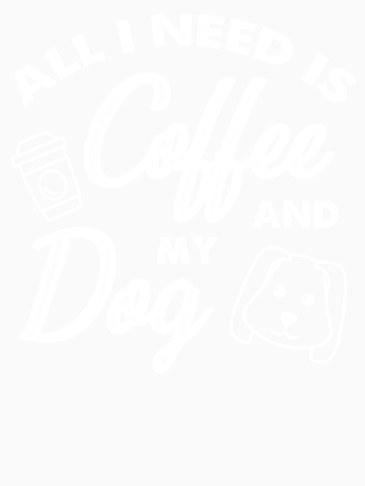 Coffee and my dog by Turie