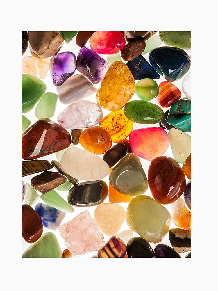 Crystal Quartz Stones Rock Tumbled by augustanaa