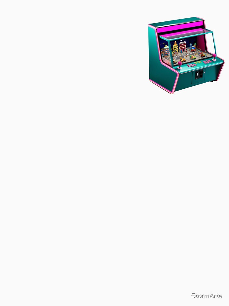 Retro Arcade Machine by StormArte