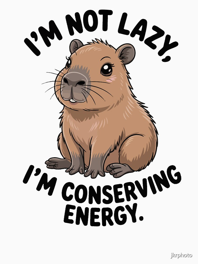 I'm not lazy, I'm conserving energy by jkrphoto