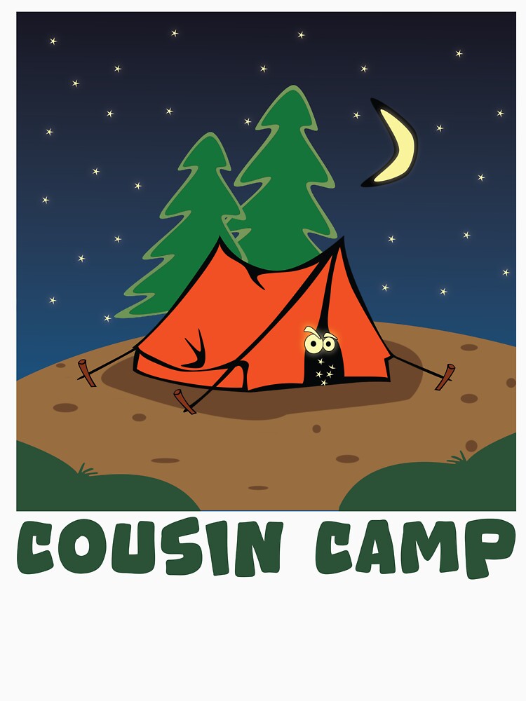 Cousin Camp – Family Reunion Fun Camp Theme Design by PixelWaveBD