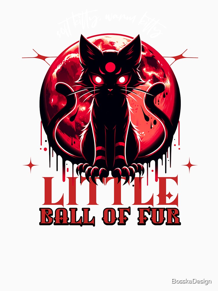 Cute cat , black cat, cat lover shirt by BosskaDesign