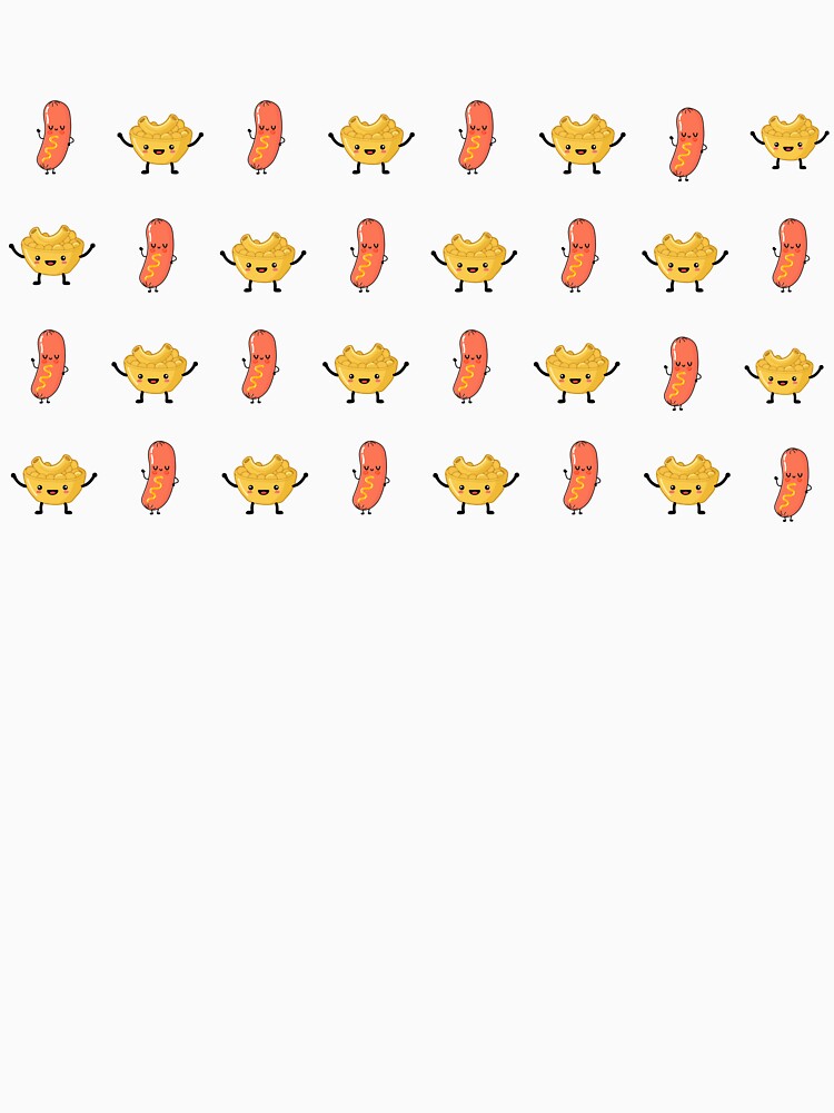 Sausage & Mac and Cheese Party Pattern by NateSells
