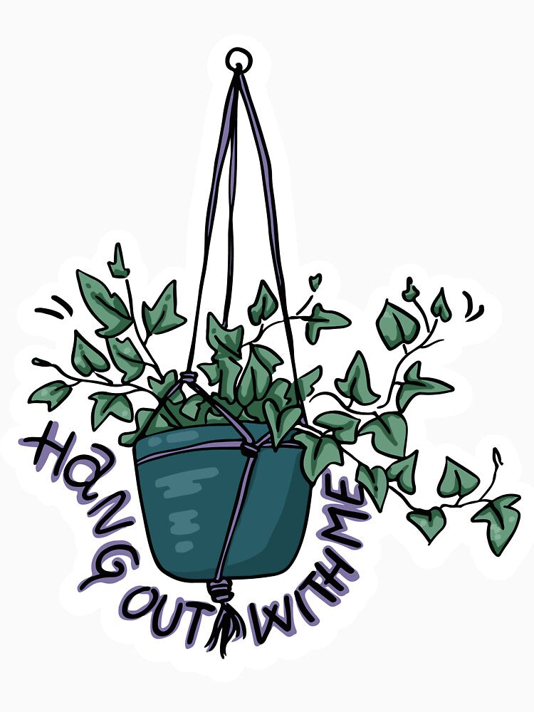 Ivy hanging plant by wickedfriday