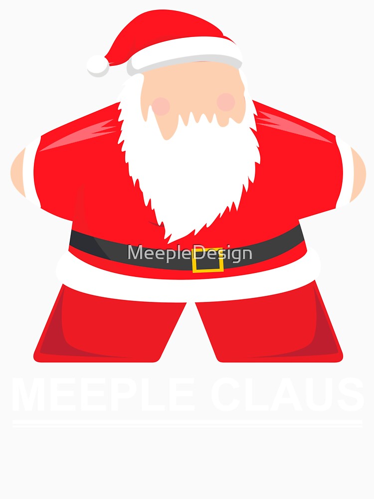 Christmas Board Game Meeple Claus (Green) - Board Games Design - Gaming Art by MeepleDesign