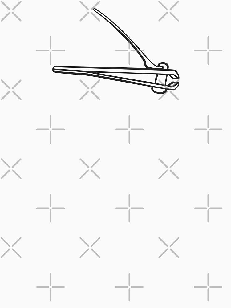Nail Clippers Outline Graphic by THP Creative